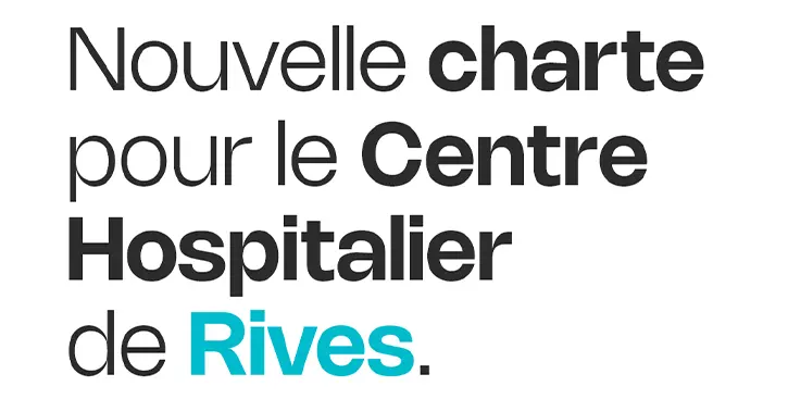 Centre Hospitalier de Rives - Charte graphique