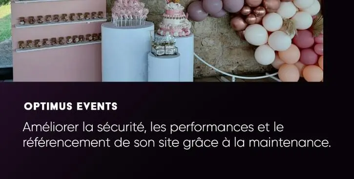 Étude de cas : Optimus Events