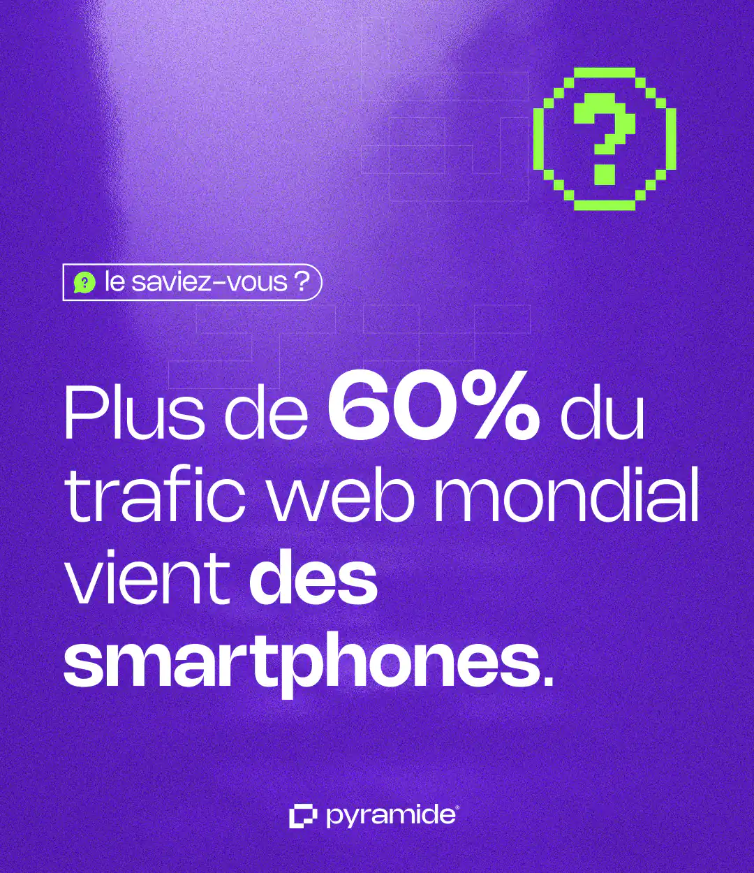 Le saviez-vous ? Le mobile représente 80 % du temps passé sur Internet