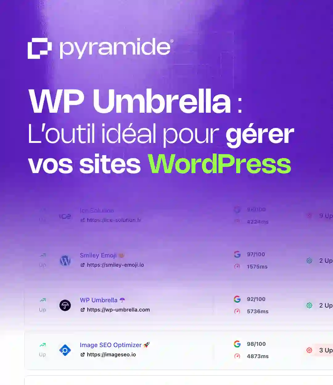 Image de l'article WP Umbrella - Notre outil de maintenance WordPress