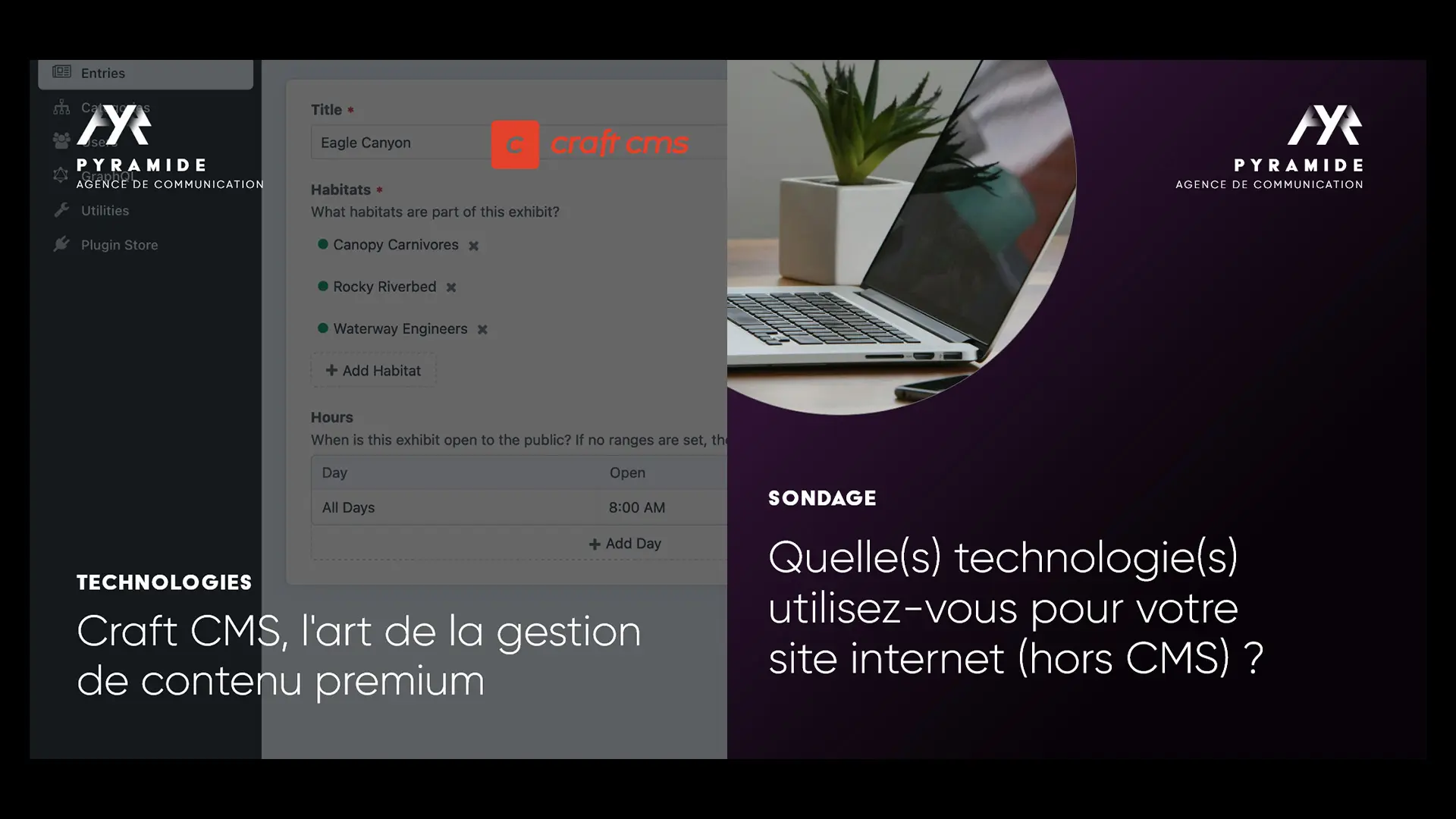 Projet Posts de PYRAMIDE 2024 - S1 pour PYRAMIDE Agency