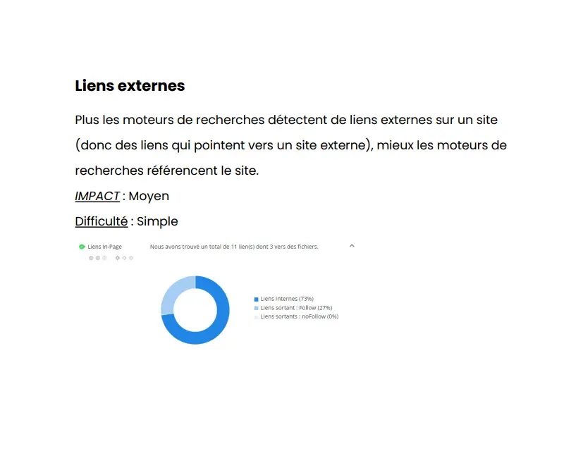 Audit SEO - Recommandations