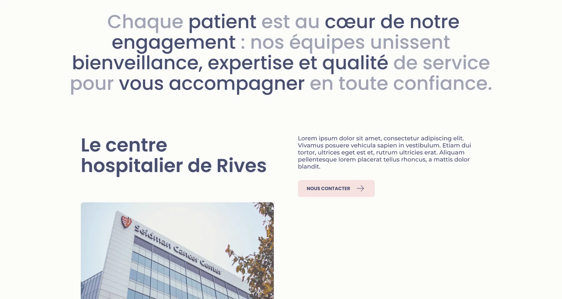 CH Rives maquettes 1 CH Rives maquettes 1