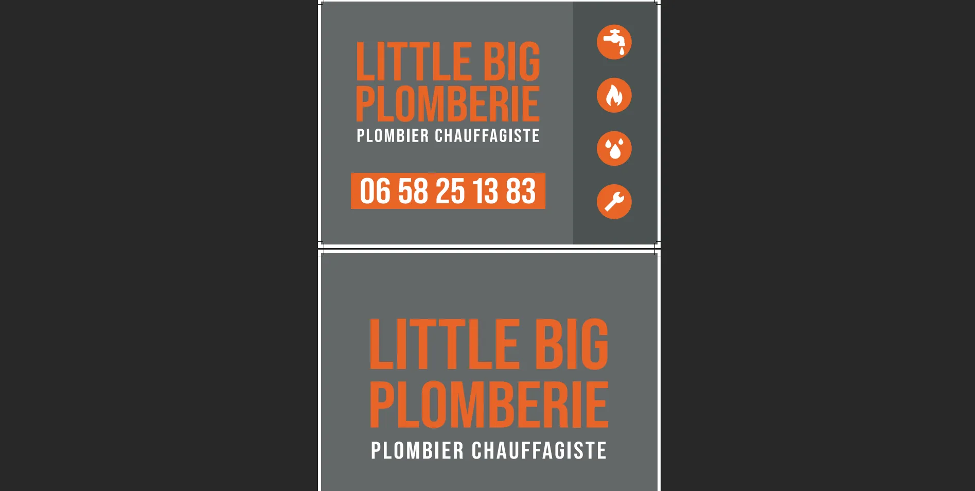 Little Big Plomberie signaletique 1 Little Big Plomberie signaletique 1